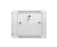 Szafa RACK Lanberg Wisząca 19" 6U 600x450mm jednosekcyjna (szara)
